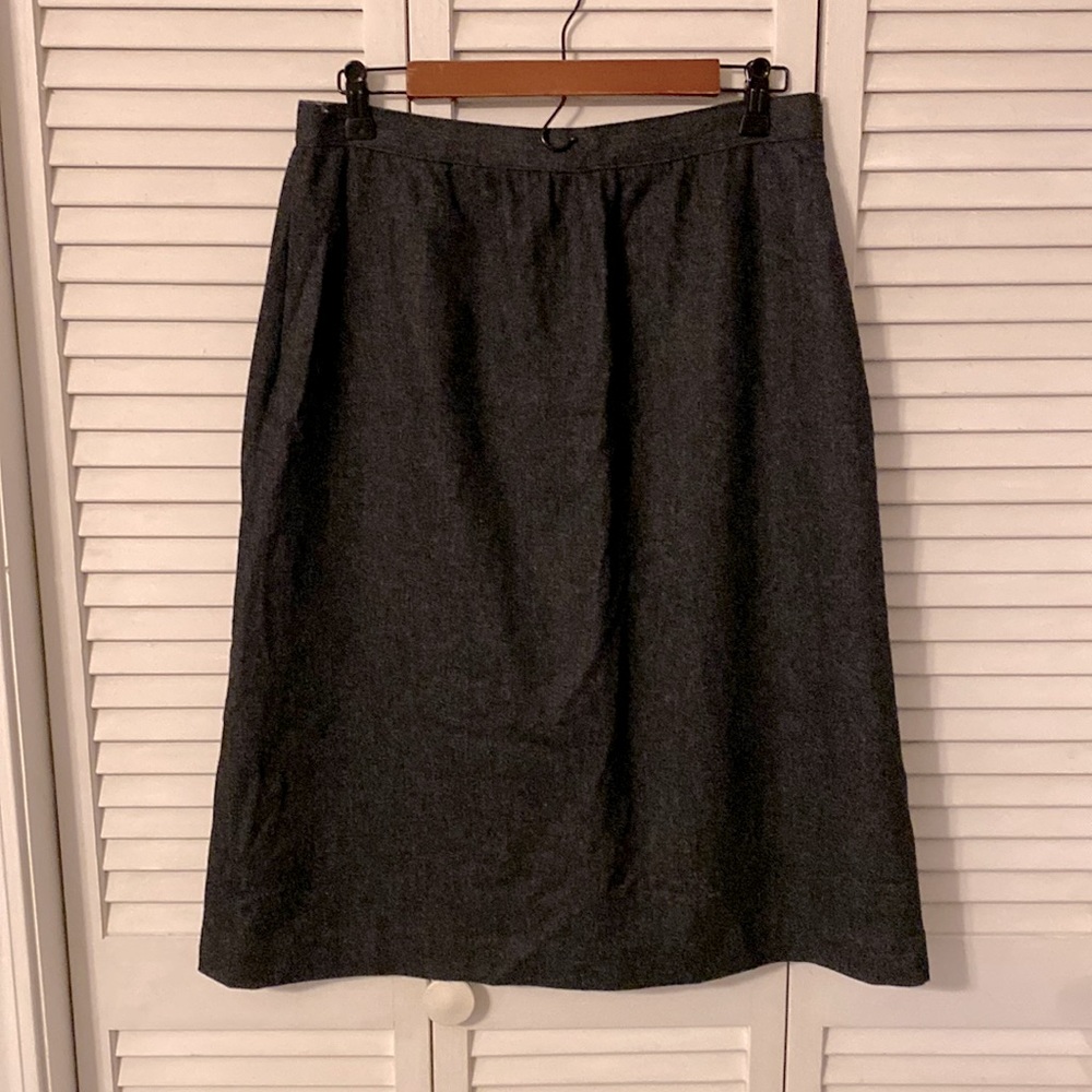 Ladies Wool Grey Skirt size 12